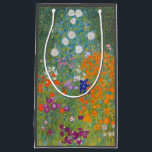 Sacola Para Presentes Pequena Gustav Klimt Flower Garden Cottage Nature<br><div class="desc">Uma bela pintura de jardim - esta é uma pintura clássica de Gustav Klimt,  chamada Jardim de Algodão,  ou Jardim Bauergarten,  1907,  que é um close up de um jardim floral,  uma pintura floral colorida.</div>