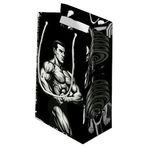 Sacola Para Presentes Pequena Gym constrói Malhação masculina para atletas