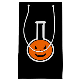 Sacola Para Presentes Pequena Halloween Chemistry Pumpkin Gift Bag