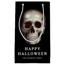 Sacola Para Presentes Pequena Halloween do Caveira Negra