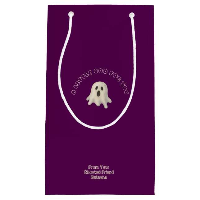 Sacola Para Presentes Pequena Halloween Gift Bag (Frente)