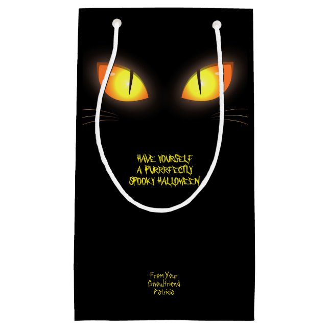 Sacola Para Presentes Pequena Halloween Gift Bag (Frente)
