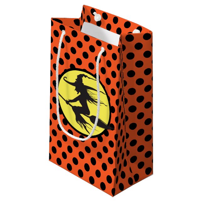 Sacola Para Presentes Pequena Halloween Gift Bag (Frente inclinada)