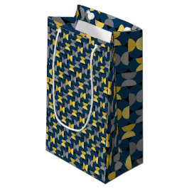 Sacola Para Presentes Pequena Herringbone de ano novo