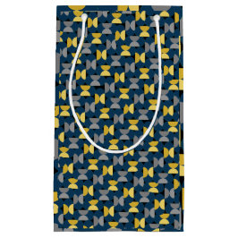 Sacola Para Presentes Pequena Herringbone de ano novo