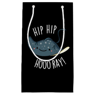 Sacola Para Presentes Pequena Hip Hip Hoo-ray Piada da Aranha Marinha Punho Escu