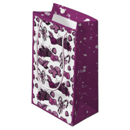 Sacola Para Presentes Pequena Holiday Sweets- Sugar Plum (Solid)