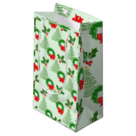 Sacola Para Presentes Pequena Holly e Árvores e Mortes, Oh Meu Deus!