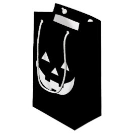 Sacola Para Presentes Pequena Homem branco preto das bruxas das bruxas