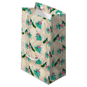 Sacola Para Presentes Pequena Humming Birds Série Design Um Pequeno Saco Presen