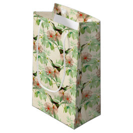 Sacola Para Presentes Pequena Humming Birds Series Design Três Pequenos Saco par