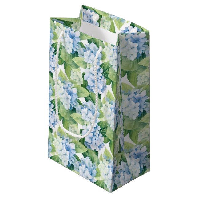 Sacola Para Presentes Pequena Hydrangea Gift Bag (Frente inclinada)