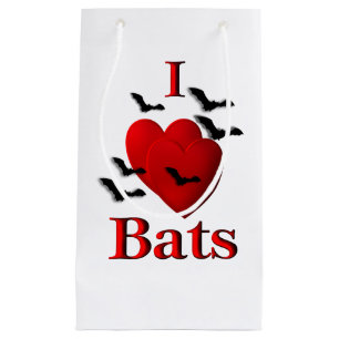 Sacola Para Presentes Pequena I Bats do Coração