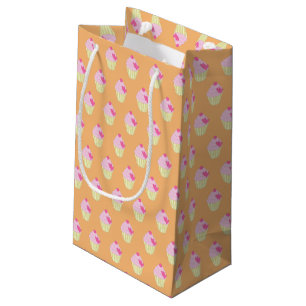 Sacola Para Presentes Pequena illusima Laranja