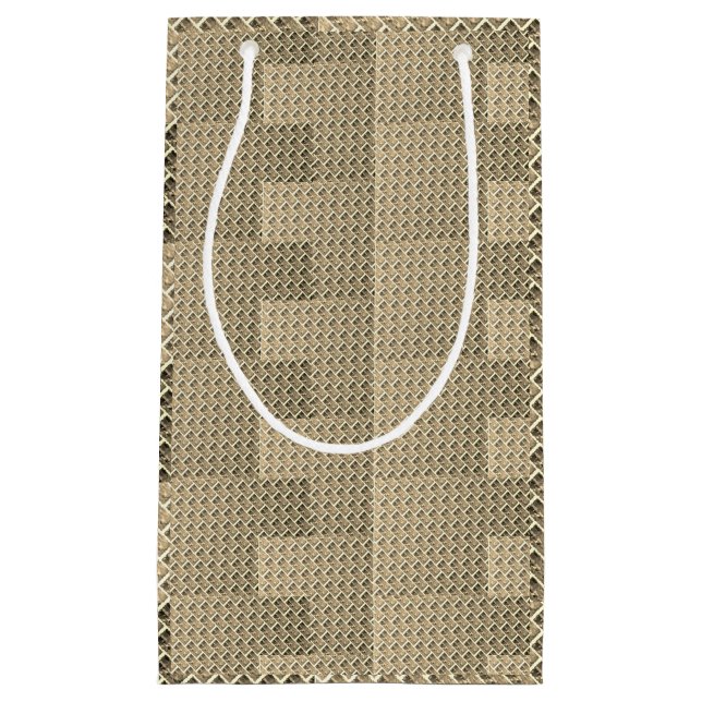 SACOLA PARA PRESENTES PEQUENA #ILUSÕESOCEANOS @ #DARPRESENTES #MUNDODESIGNESWAG (Frente)