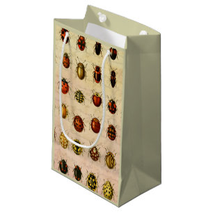 Sacola Para Presentes Pequena Inseto do Inseto Ladybug Ladybird Beetle