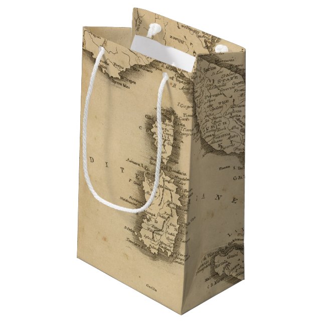 Sacola Para Presentes Pequena Italia 18 (Verso inclinado)