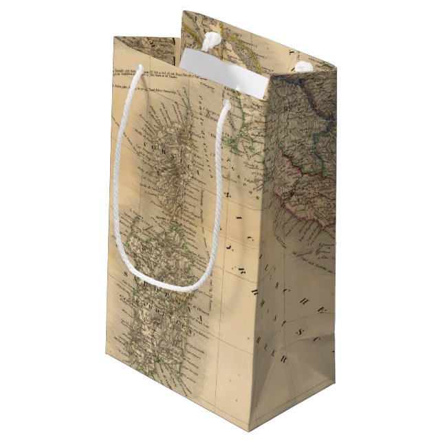 Sacola Para Presentes Pequena Italia 2 (Verso inclinado)