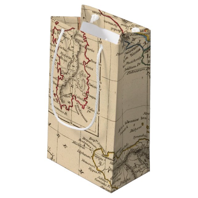 Sacola Para Presentes Pequena Italia 4 (Verso inclinado)