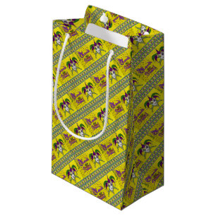 Sacola Para Presentes Pequena Jester Mask Mardi Gras Harlequin