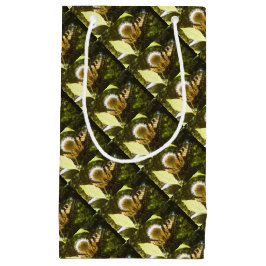 Sacola Para Presentes Pequena June Monarch Flower Gift Bag