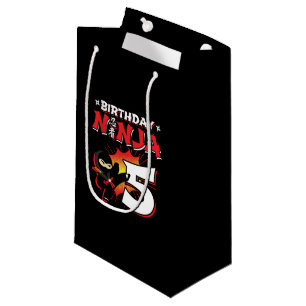 Sacola Para Presentes Pequena Kids Ninja - Presente de Festa de aniversário - 5