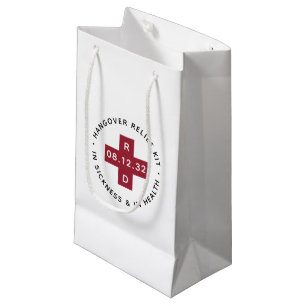 Sacola Para Presentes Pequena Kit de Alivio de Invasão de Casamento
