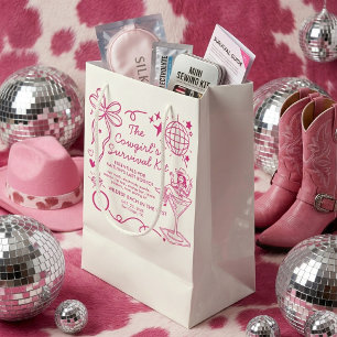Sacola Para Presentes Pequena Kit de Sobrevivência da Festa de Despedida de Solt