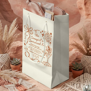 Sacola Para Presentes Pequena Kit de Sobrevivência da Festa de Despedida de Solt