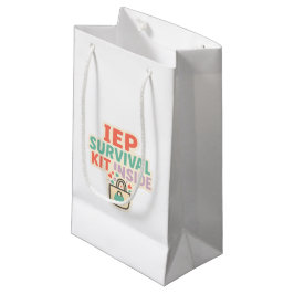 Sacola Para Presentes Pequena Kit de Sobrevivência do PEI Por Dentro | Apreciaçã