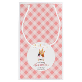 Sacola Para Presentes Pequena Kitten Meow Crown Girl Kitty