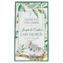 Koala Bear Gift Tags para Favores