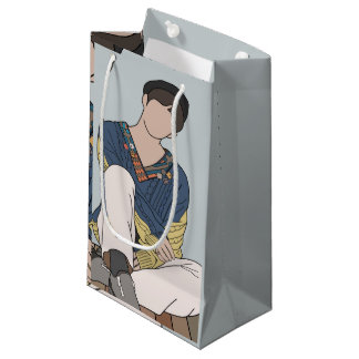 Sacola Para Presentes Pequena Kpop Inspired Illustrated SVT