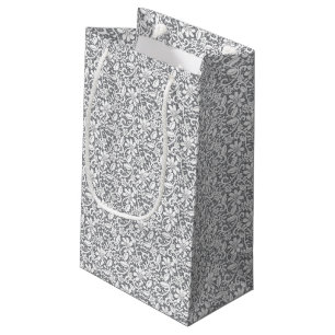 Sacola Para Presentes Pequena Laço branco 1