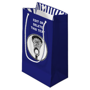 Sacola Para Presentes Pequena Lacrosse Sports Small Gift Bag
