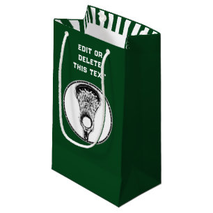 Sacola Para Presentes Pequena Lacrosse Sports Small Gift Bag