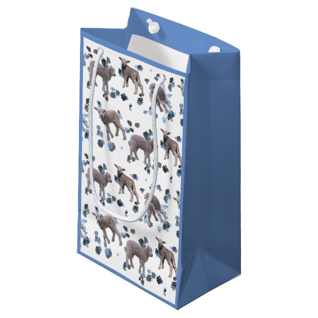 Sacola Para Presentes Pequena Lamb Frenzy Gift Bag (Frente inclinada)