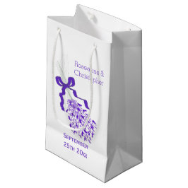 Sacola Para Presentes Pequena Lavanda de Design de