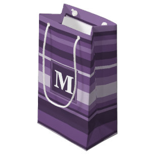 Sacola Para Presentes Pequena Lavanda monográfica