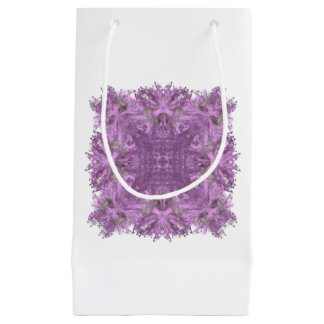 Sacola Para Presentes Pequena Lavanda - Saco Geométrico de Presente