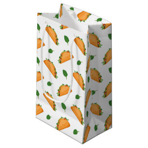 Sacola Para Presentes Pequena Legal fiesta tiled party taco