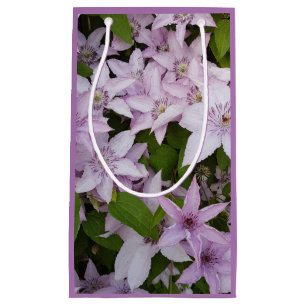 Sacola Para Presentes Pequena lilac, clematis, bonito, flor, flor do lilac,