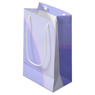 Sacola Para Presentes Pequena Lilac Swirls Gift Bag