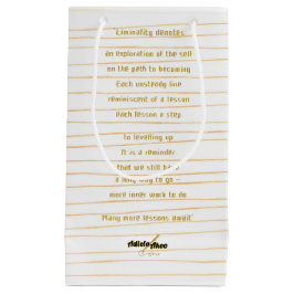 Sacola Para Presentes Pequena Liminalidade Pequena Saco Presente pela Poeta Adie