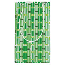 Linhas verdes e caixas