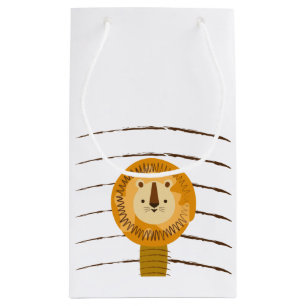 Sacola Para Presentes Pequena Lion Cute Cartoon Kids Baby