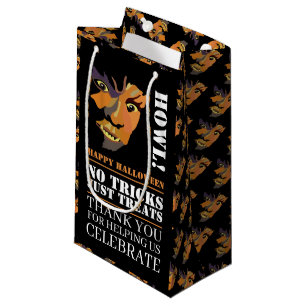 Sacola Para Presentes Pequena Lobisomem Clássico, Festa de Halloween