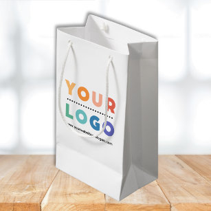 Sacola Para Presentes Pequena Logotipo empresarial personalizado Bag para presen