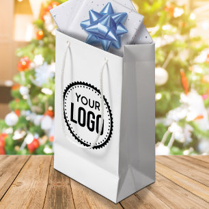 Sacola Para Presentes Pequena Logotipo Personalizado da Empresa