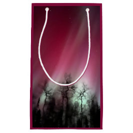 Sacola Para Presentes Pequena Luzes do norte - Pequena barra de presentes